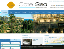 Tablet Screenshot of cotesea.com